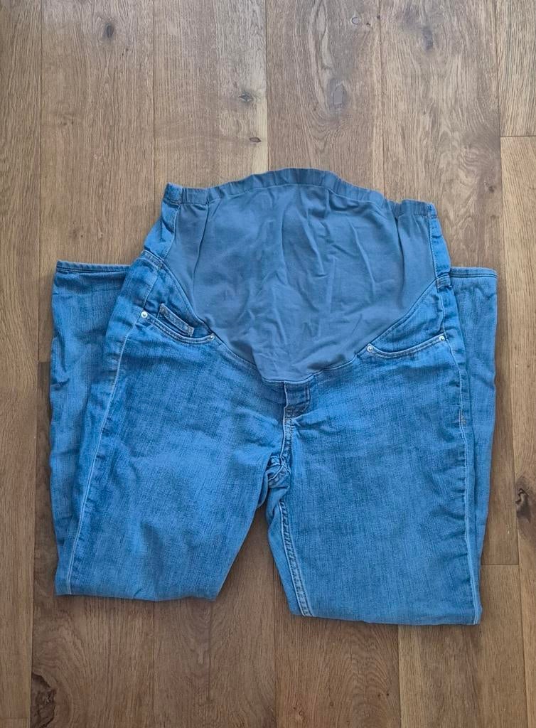 Zwangerschapbroek HM, Ophalen of Verzenden, Zo goed als nieuw, Blauw
