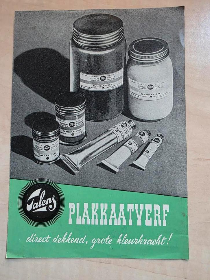 066) ORIGINELE RECLAME FOLDER TALENS NV APELDOORN, Verzamelen, Merken en Reclamevoorwerpen, Zo goed als nieuw, Overige typen, Ophalen of Verzenden