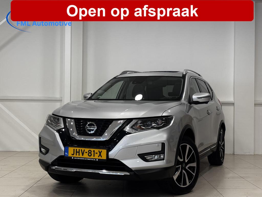 Nissan X-Trail 1.3 DIG-T Tekna 7p. | Leder | Panorama dak |, Auto's, Nissan, Gebruikt, Euro 6, 4 cilinders, 7 stoelen