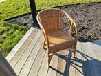 Vintage rotan stoel, Ophalen, Gebruikt, Overige kleuren, Riet of Rotan