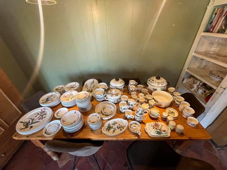 Groot Villeroy & Boch Botanica servies, incl. koffie/thee, Huis en Inrichting, Keuken | Servies, Gebruikt, Compleet servies, Overige stijlen
