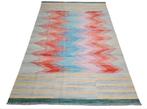 Handmade oriental wool Kelim New Paksima Modern 170x246cm, Crème, 150 tot 200 cm, Onbekend, 200 cm of meer