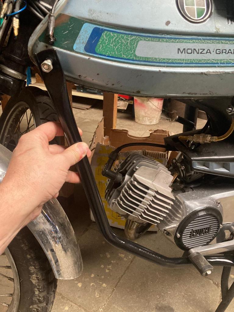 Puch Monza motorbogen/valbeugels, Ophalen, Zo goed als nieuw