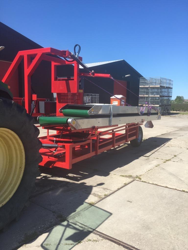 Pioenen oogstmachine met 11m aluminium band (2020), Ophalen of Verzenden, Bollenteelt, Oogstmachine