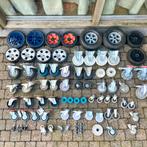 Partij wielen (zwenk/bok/volkern etc), Doe-het-zelf en Verbouw, Zwenkwielen, Ophalen, Zo goed als nieuw