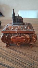 Antiek koperen juwelendoosje Dom van Keulen, Ophalen of Verzenden, Koper