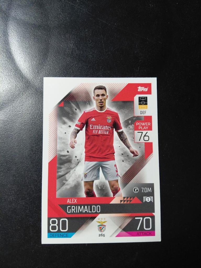 Alex grimaldo (benfica/leverkussen) topps, Verzamelen, Sportartikelen en Voetbal, Ophalen of Verzenden, Nieuw, Buitenlandse clubs