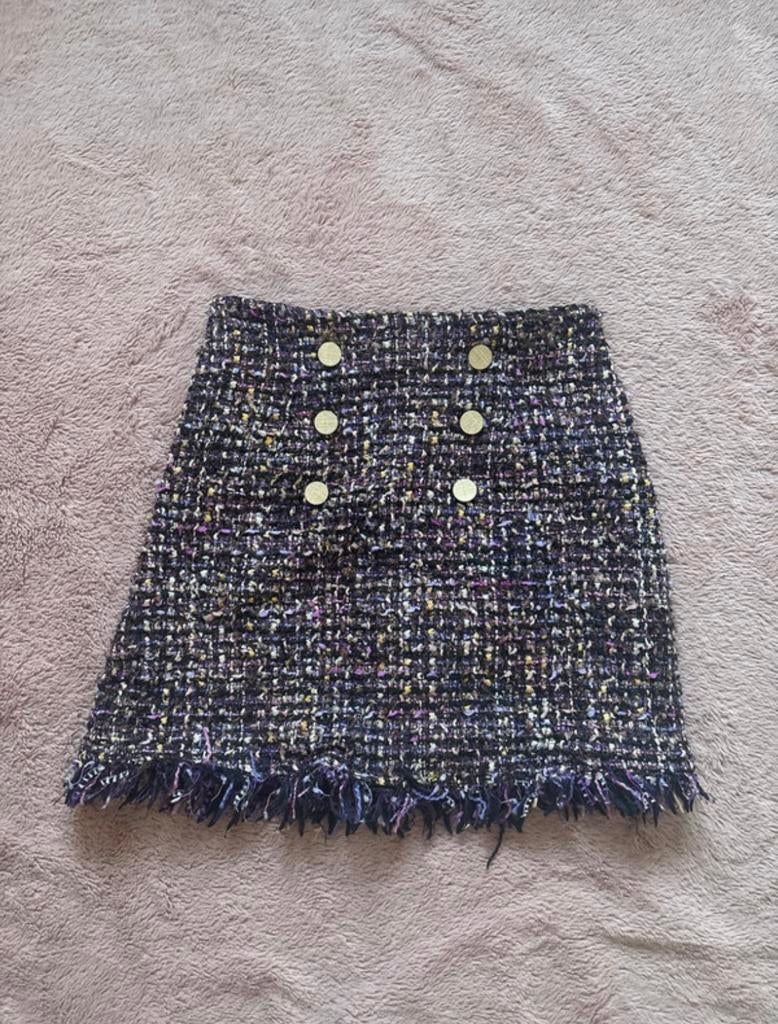 Kleurrijke rok luc-ce S, Kleding | Dames, Overige kleuren, Verzenden, Zo goed als nieuw, Maat 36 (S)