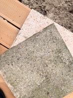 Gratis, ophalen Tuintegels 40x40 cm, Ophalen, Gebruikt, 10 m² of meer, Beton