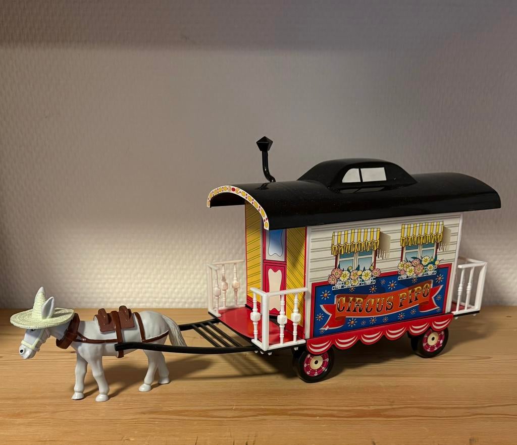 Pipo en de parelridder en woonwagen., Ophalen, Zo goed als nieuw, Tv, Actiefiguur of Pop