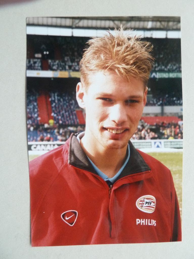 Foto.  Theo.Lucius   PSV   2000/2001. . 10 x 15 cm, Verzamelen, Ophalen of Verzenden, Zo goed als nieuw, PSV, Overige typen