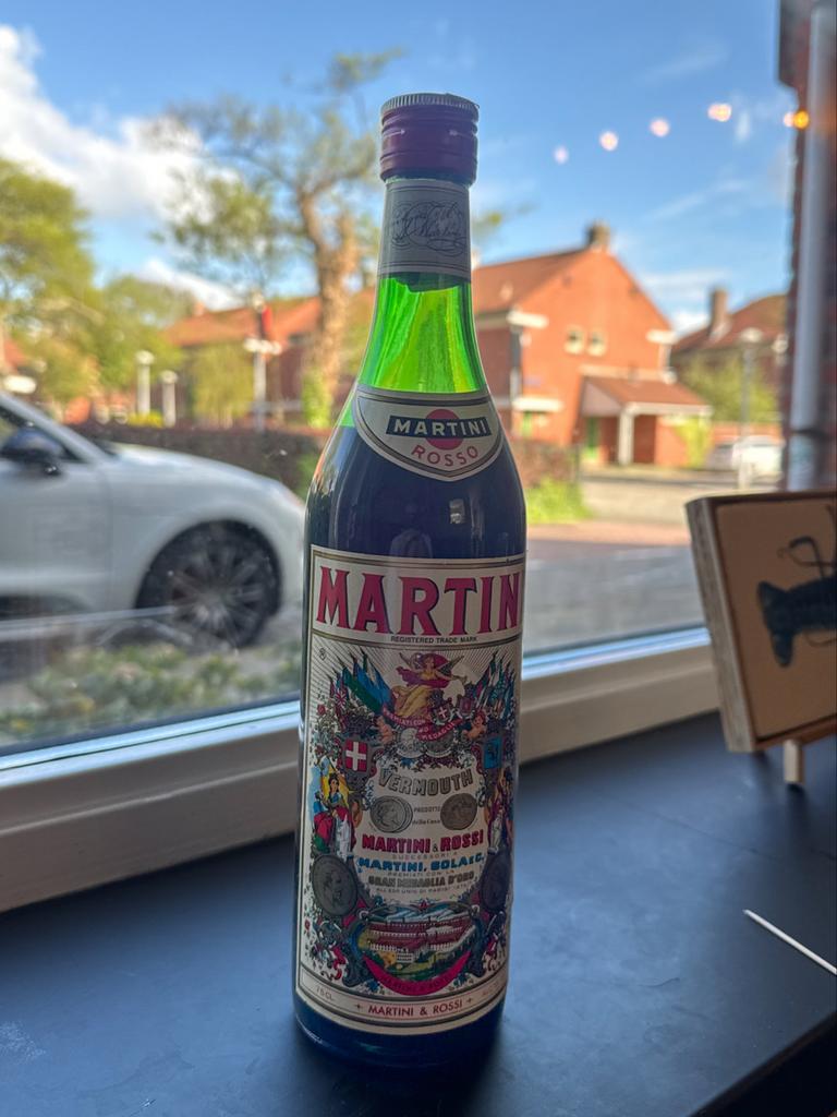 Martini Rosso Vermouth - Vintage fles ongeopend, Verzamelen, Ophalen of Verzenden, Nieuw, Italië, Overige typen