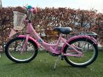 Puky kinderfiets 18 inch - Roze met mandje, Fietsen en Brommers, Ophalen, Gebruikt, 16 tot 20 inch