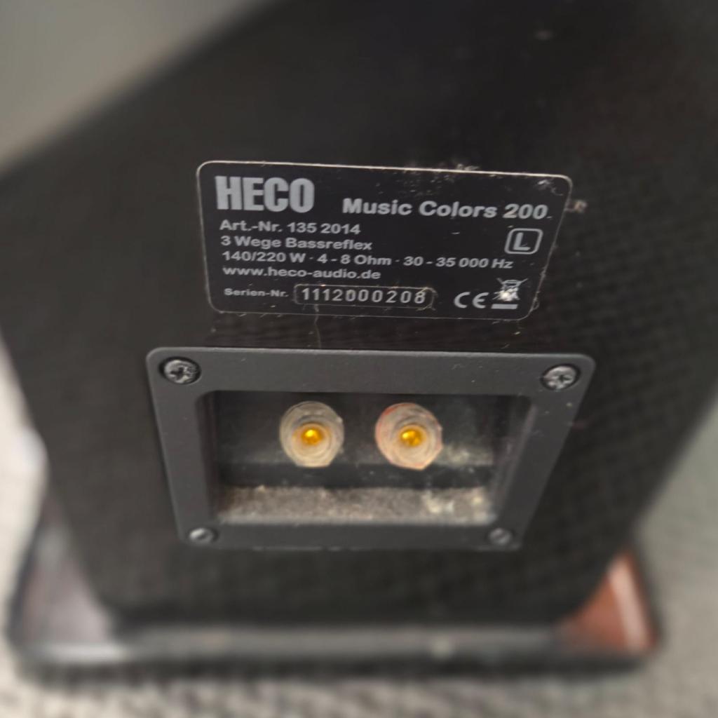 Heco Music Colors 200 luidsprekerset, pianolak zwart, Flex Ltd., Zo goed als nieuw, https://flex.com/contact-us, Nobelstraat 10, 5807 GA Oostrum LB, Limburg, Nederland