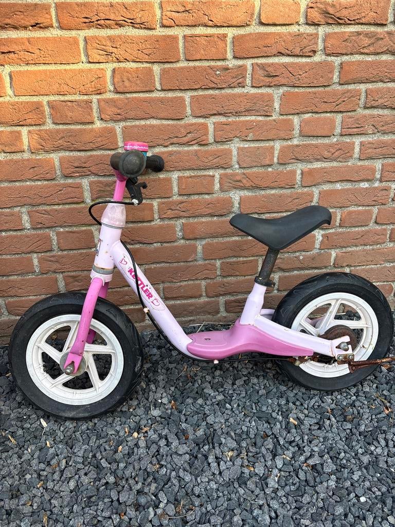 Roze Kettler loopfiets voor peuters, Kinderen en Baby's, Speelgoed | Buiten | Voertuigen en Loopfietsen, Gebruikt, Loopfiets, Ophalen