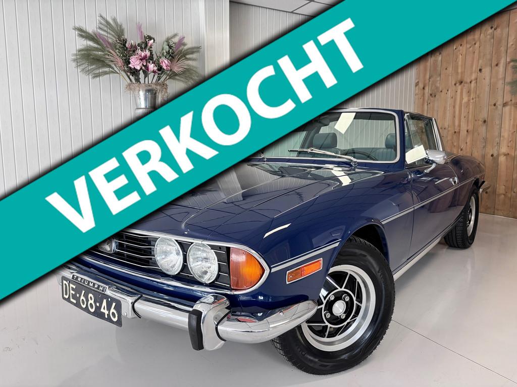 Triumph Stag MK II Convertible, v8, hardtop automaat belasti, Auto's, Triumph, Automaat, Achterwielaandrijving, Gebruikt, Cabriolet