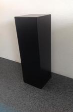 ZWARTE MDF SOKKEL | Zuil | Kolom | Pilaar 80x25x25cm, Ophalen of Verzenden, Nieuw