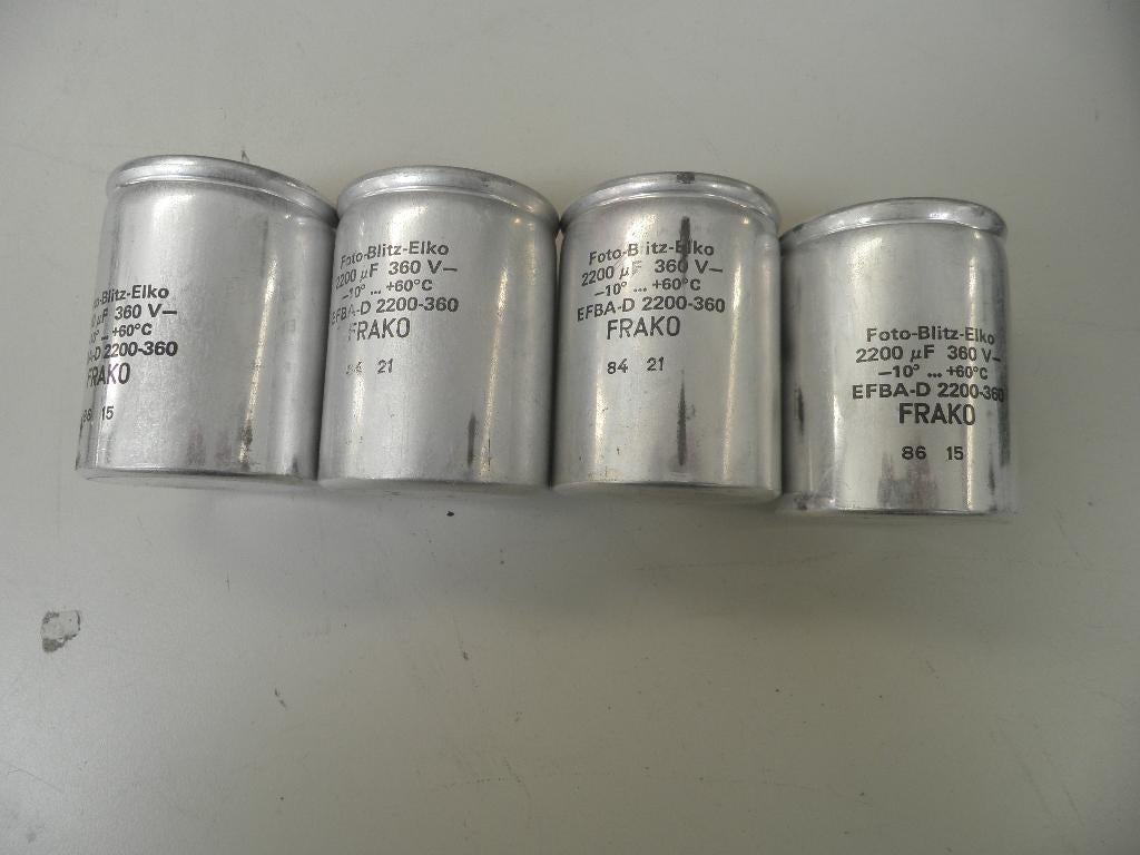 flits elkos 10 stuks, Ophalen of Verzenden, Gebruikt, Overige typen