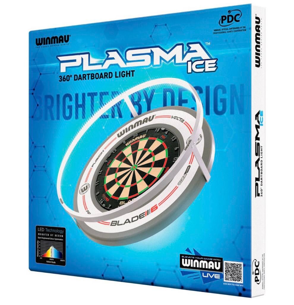 Winmau Plasma ice dartbord verlichting, Ophalen, Dijklaan 133 Breda, Overige typen, Stoffelen