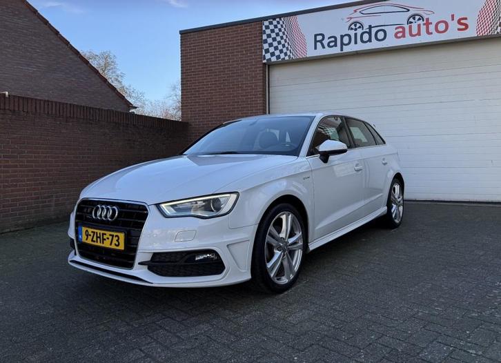 Audi A3 1.4 TFSI AMB Pro Line S  g-tron Automaat Leder, Auto's, Audi, Bedrijf, A3, ABS, Airbags, Bluetooth, Boordcomputer, Centrale vergrendeling