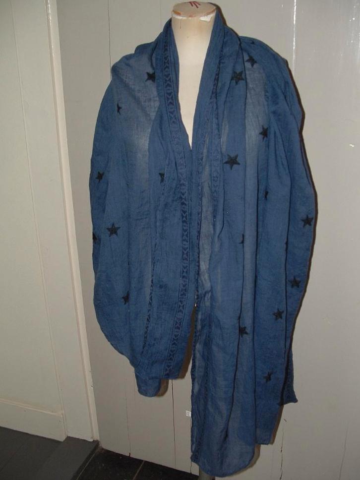 David & Alex oversized rechthoekige sjaal sterren shawl, Kleding | Dames, Mutsen, Sjaals en Handschoenen, Zo goed als nieuw, Sjaal