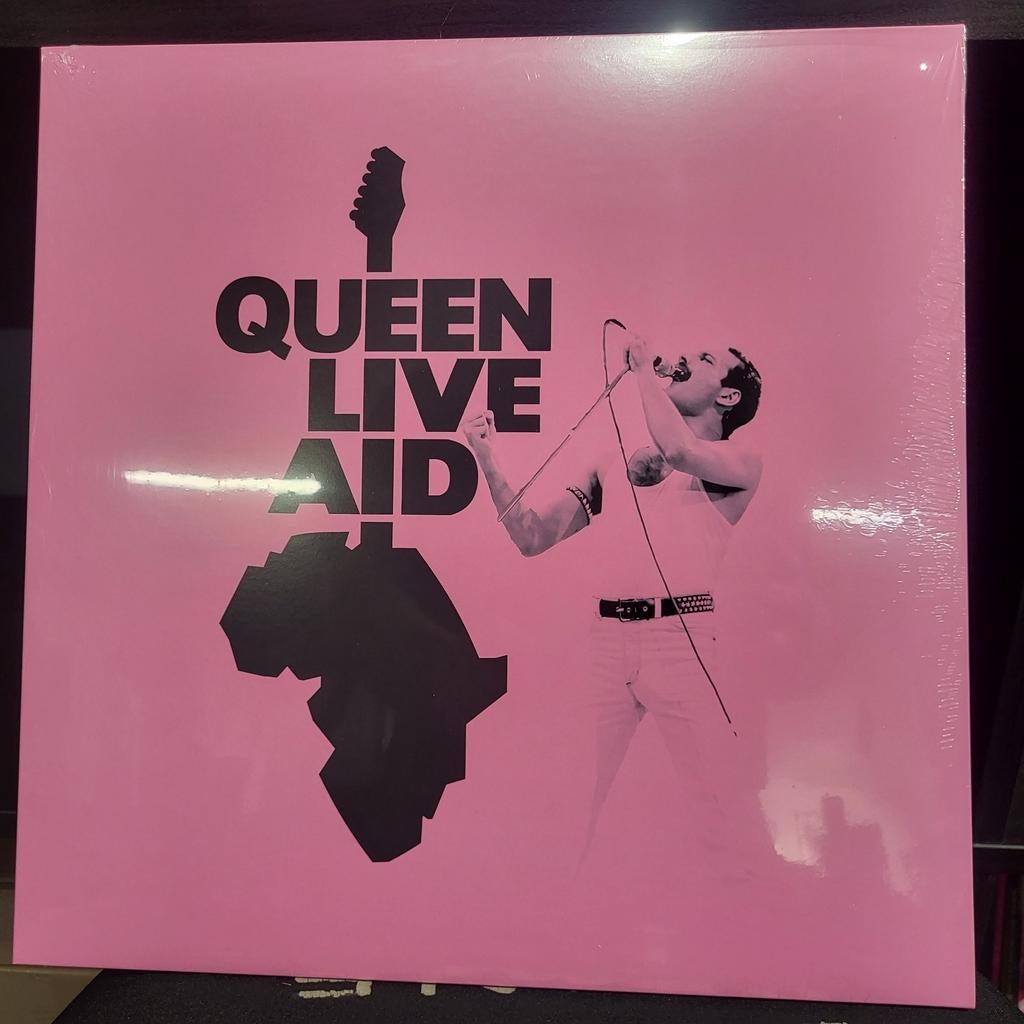 Queen live aid pink edition vinyl lp, Ophalen of Verzenden, Nieuw in verpakking, 12 inch, Poprock