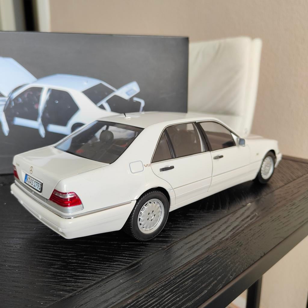 Mercedes Benz S600 V12 W140 1:18, Ophalen of Verzenden, Nieuw, Norev