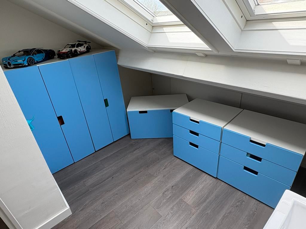 Kasten set voor kinderkamer, Kinderen en Baby's, Kinderkamer | Commodes en Kasten, Ophalen, Gebruikt, Kast, 105 cm of meer