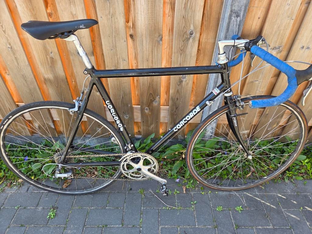 Concorde racefiets, zwart, vintage, gebruikt, Fietsen en Brommers, Gebruikt, Ophalen, Overige merken, 10 tot 15 versnellingen
