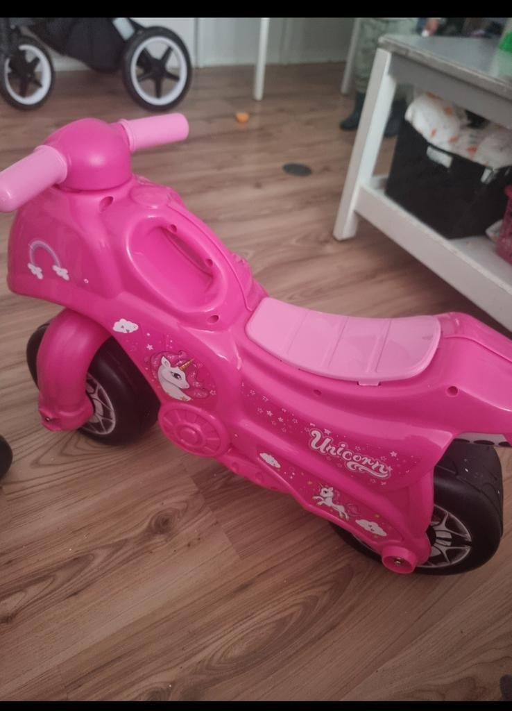 Roze loopmotor eenhoorn, Ophalen, Zo goed als nieuw, Overige typen