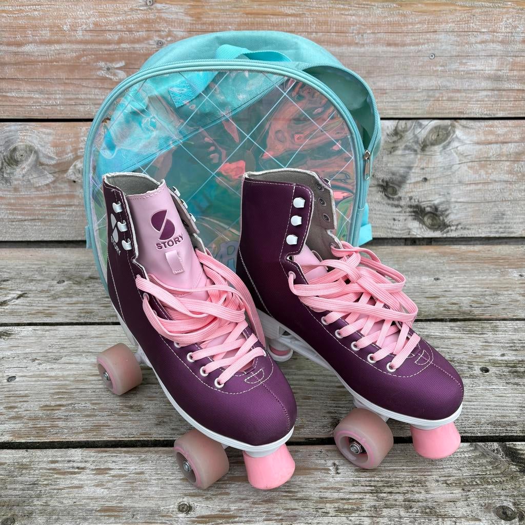 Rolschaatsen, Ophalen of Verzenden, Zo goed als nieuw
