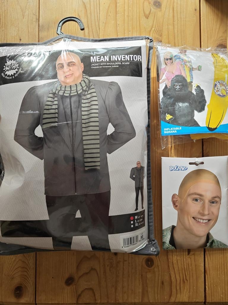 Verkleedkleren Mean Inventor, Ophalen of Verzenden