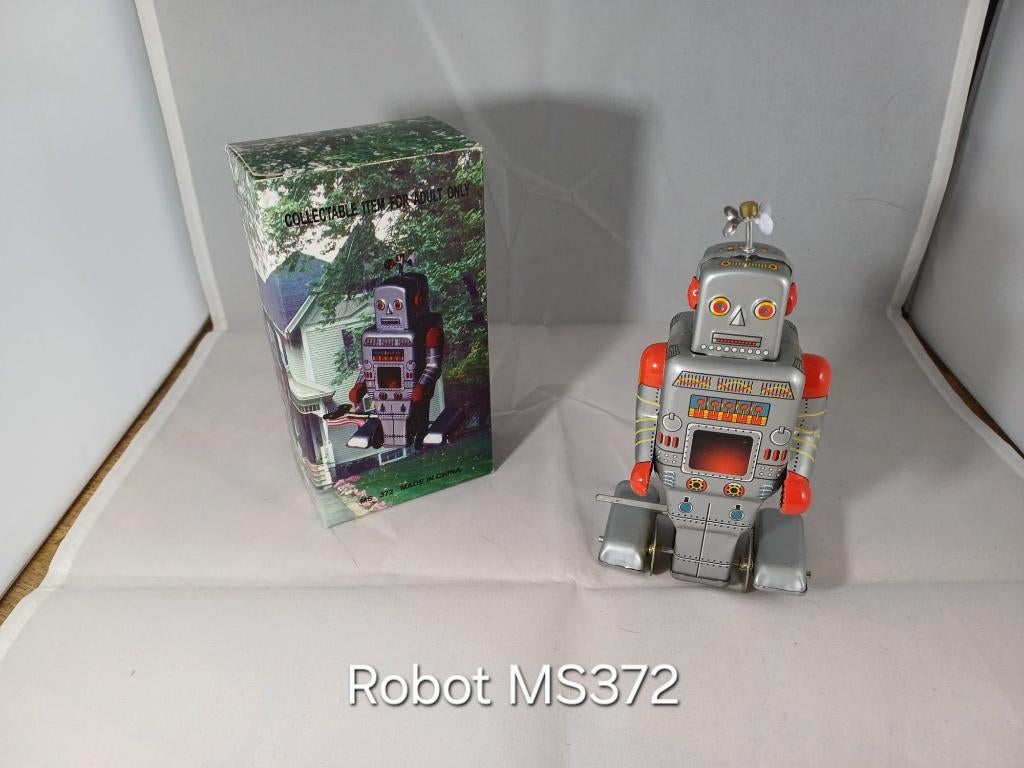 Blikken speelgoed Robot, Ophalen of Verzenden