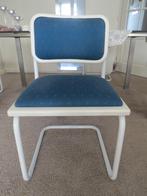 eetkamerstoelen met buisframe, Ophalen, Gebruikt, Blauw, Vier