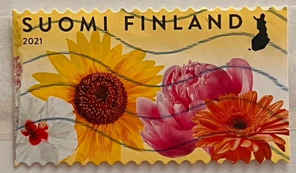 Postzegel Finland 2021 Voorjaarstuin, Verzenden, Finland, Gestempeld