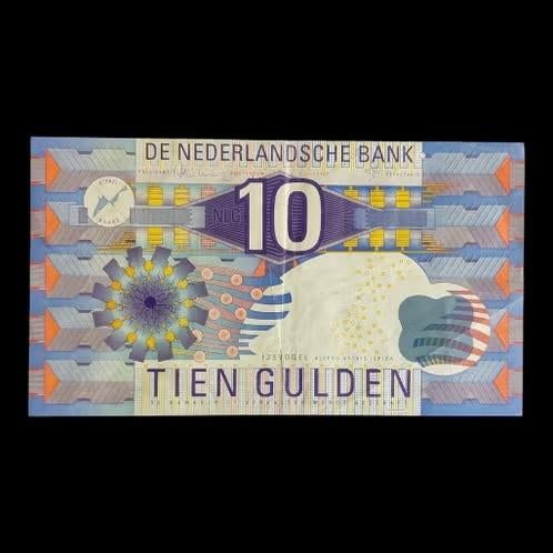 Bankbiljet / Nederland / 10 Gulden / Ijsvogel / 1997, Postzegels en Munten, Bankbiljetten | Nederland, Verzenden, 10 gulden, Los biljet