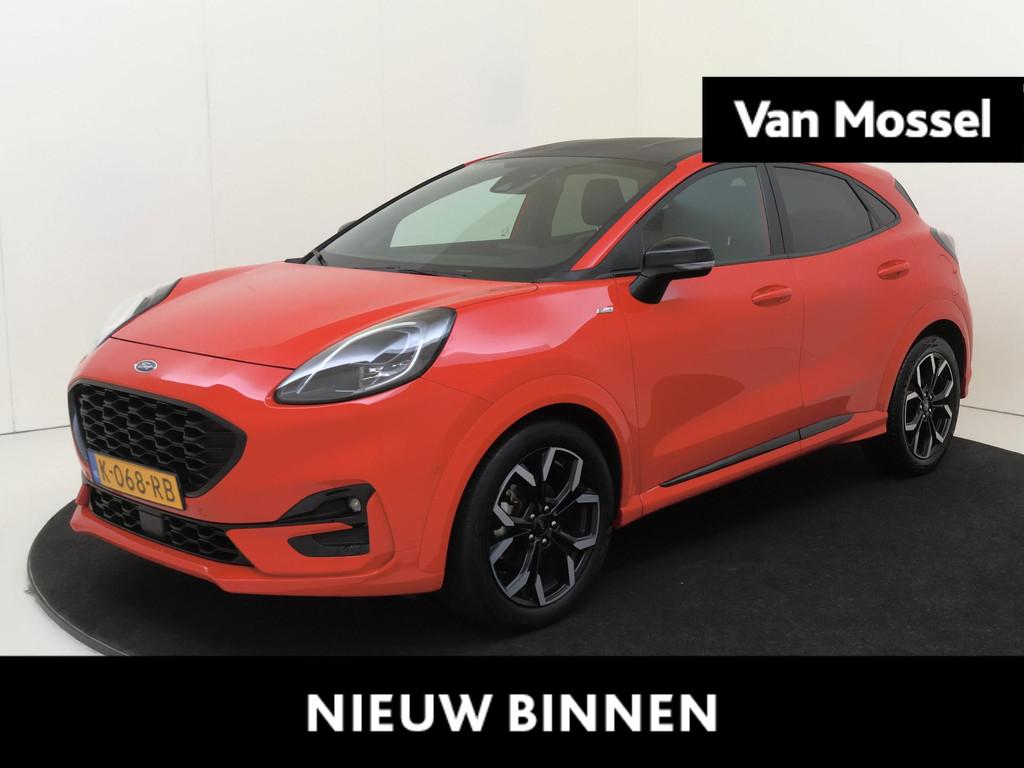 Ford Puma 1.0 EcoBoost Hybrid ST-Line X | Lichtmetalen velge, Auto's, Ford, Voorwielaandrijving, Adaptive Cruise Control, 125 pk