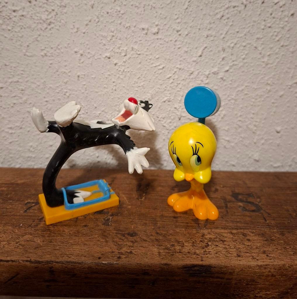 Tweety Sylvester Looney Tunes figuren ca. 7 cm hoog, Ophalen of Verzenden