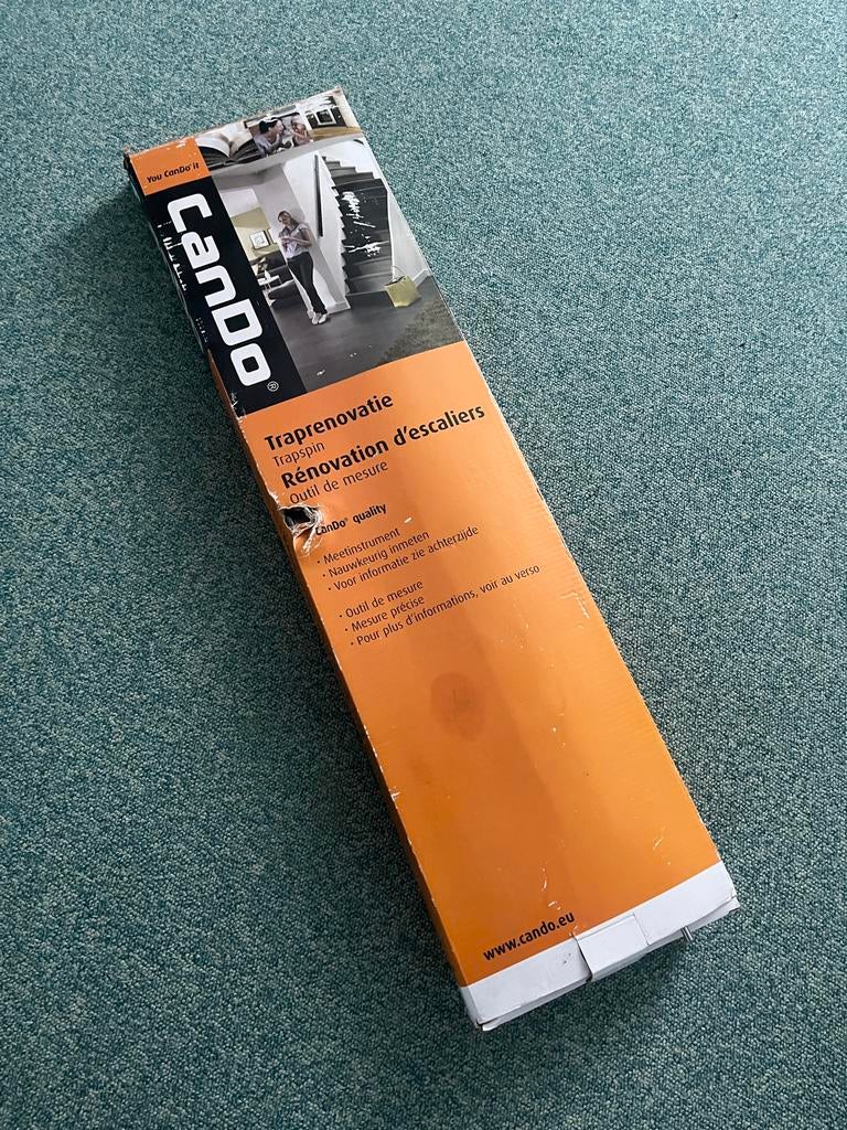 CanDo Trapspin - Meetinstrument voor traprenovatie, Doe-het-zelf en Verbouw, Ophalen, Nieuw, Overige meters