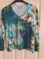 Gekleurd shirt met lange mouw maat M, Maat 38/40 (M), Overige kleuren, Ophalen of Verzenden, Zo goed als nieuw