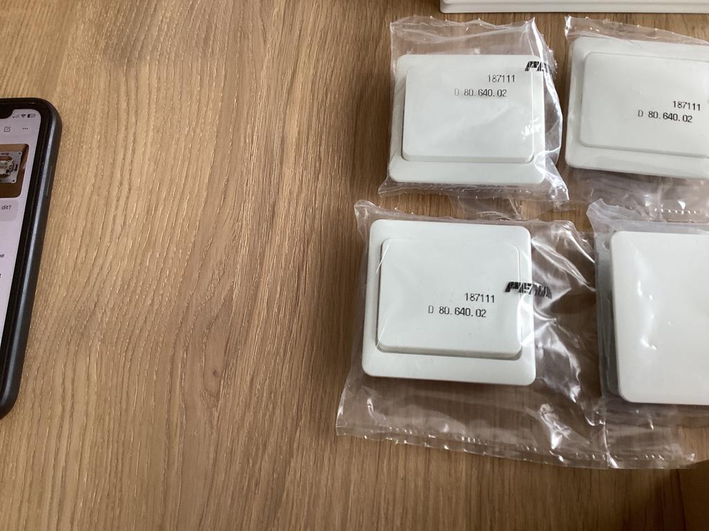 Peha schakel materiaal, alpine wit, Ophalen of Verzenden, Nieuw, Schakelaar