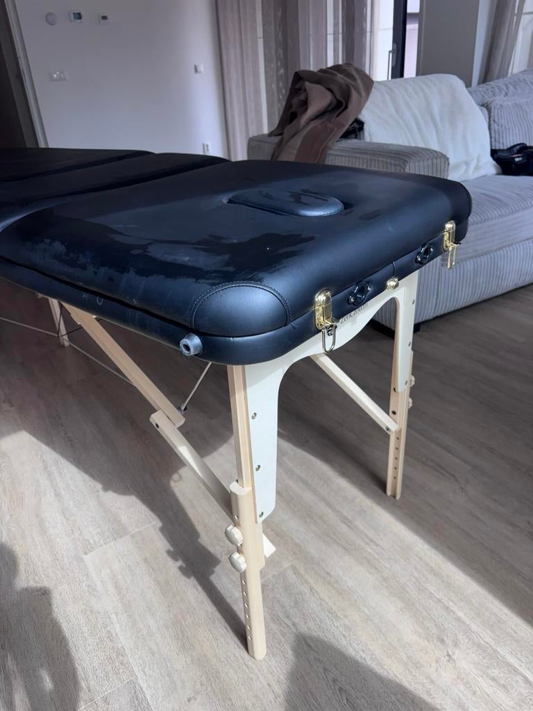 Zengrowth massage tafel / behandel tafel zwart, Ophalen, Gebruikt, Massagetafel