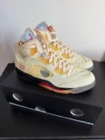 Off White Jordan 5 Sail US13 / 47.5 - Compleet en zgan!, Wit, Ophalen of Verzenden, Sneakers of Gympen, Zo goed als nieuw