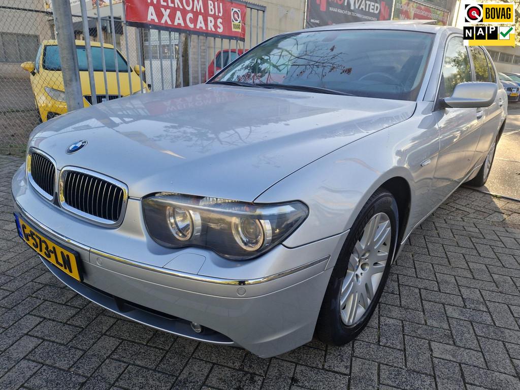 BMW 7-serie 745Li LANGE SPECIALE LUXE UITVOERING ! MET NIEUW, Automaat, Gebruikt, 8 cilinders, Metallic lak
