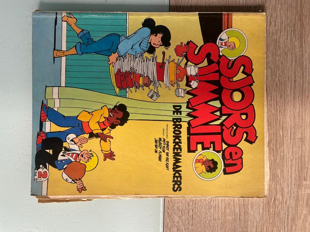 Sjors en Sjimmie: De Brokkenmakers - Stripboek, Boeken, Stripboeken, Eén stripboek, Ophalen, Gelezen