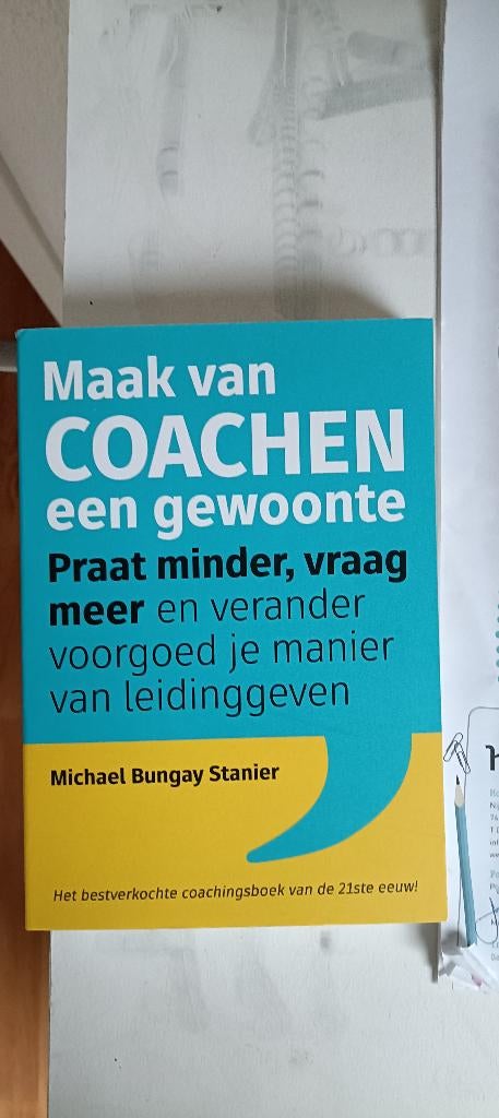 Maak van Coachen een gewoonte 15,95 nu, morgen papierbak, Verzenden, Zo goed als nieuw, Diverse auteurs
