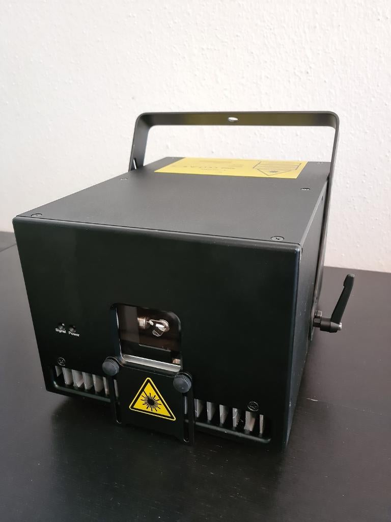 4 watt RGB 40K Full color ILDA laser projector met flightcas, Geluidgestuurd, RGB-lasers, RGB-lasers, Nieuw