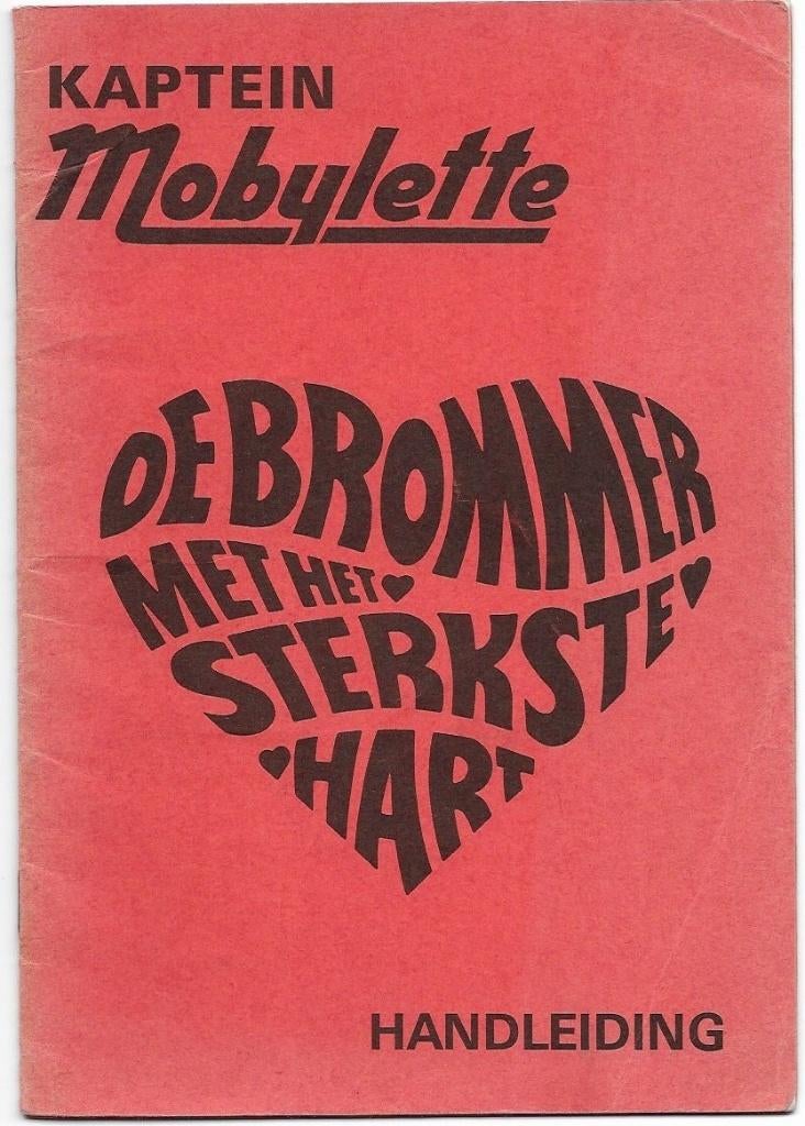 Kaptein Mobylette handleiding bromfiets, Verzenden