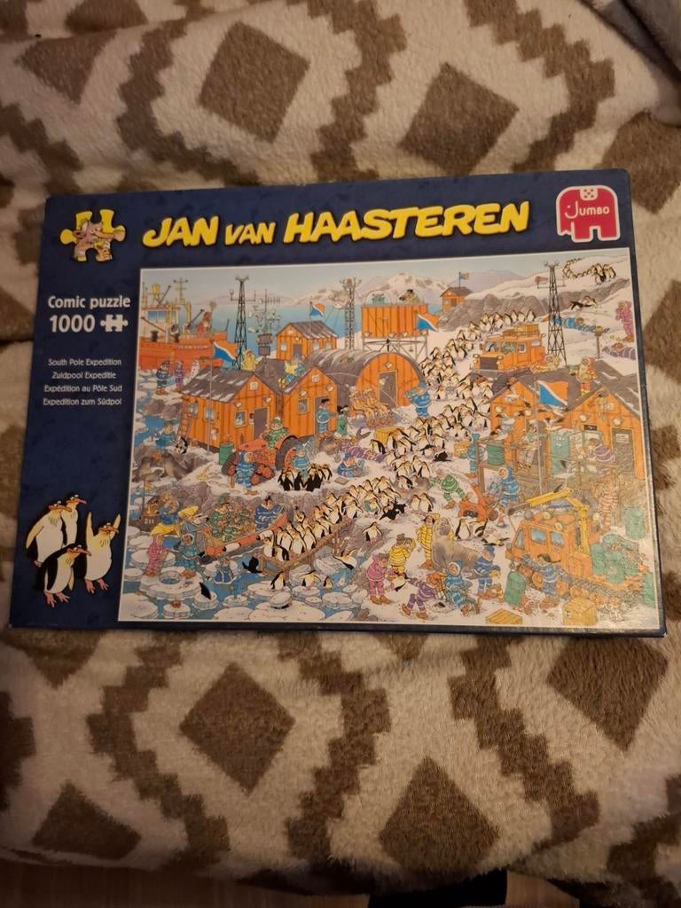 Jan van Haasteren Zuidpool Expeditie 1000 stukjes, Ophalen of Verzenden
