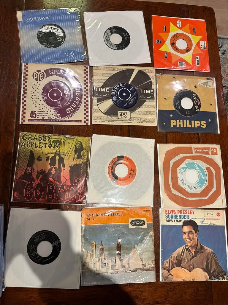 Jaren 50 en 60 singles, Ophalen of Verzenden, Zo goed als nieuw, Pop